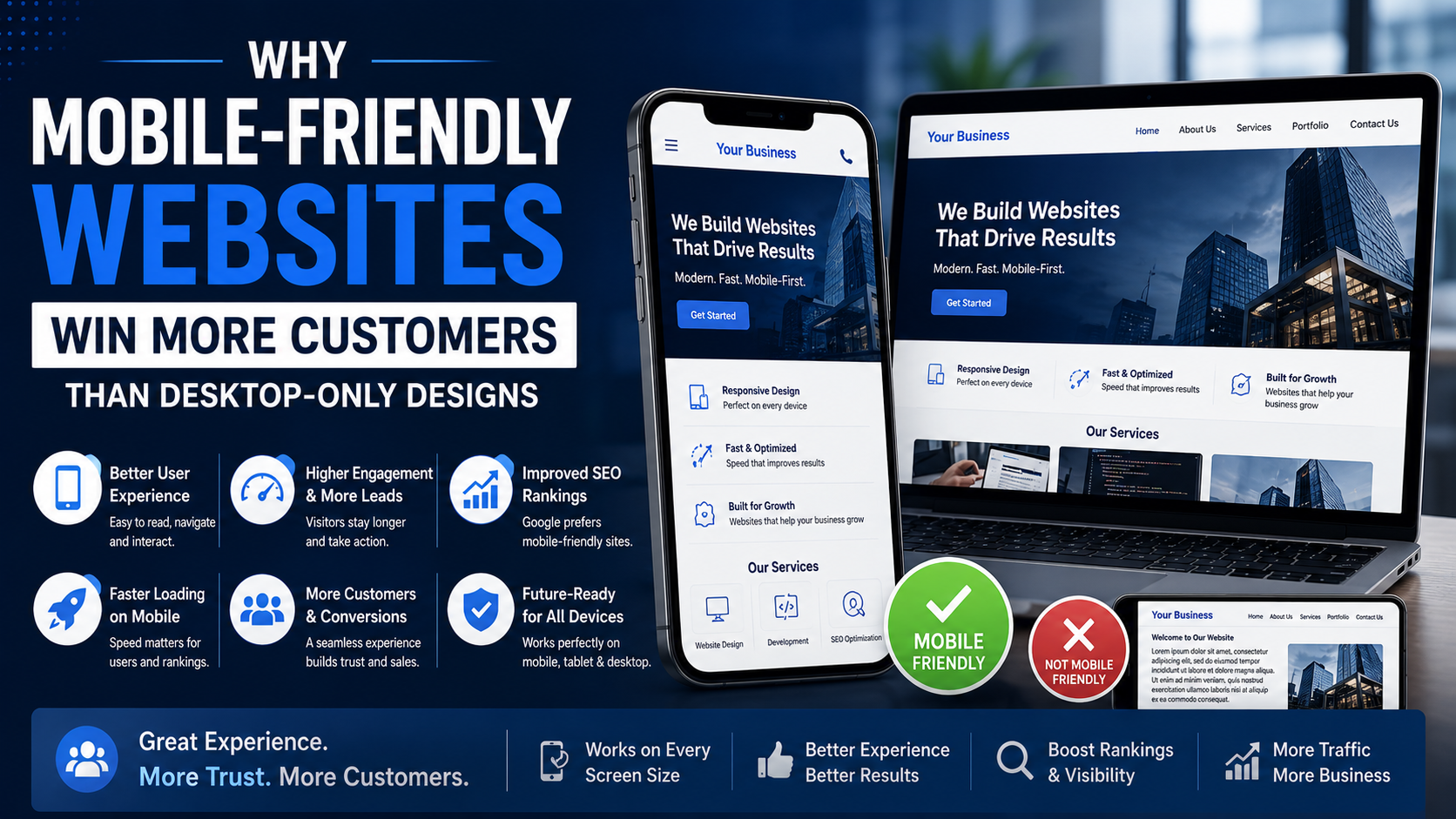 Why Mobile-Friendly Websites Win More Customers Than Desktop-Only Designs