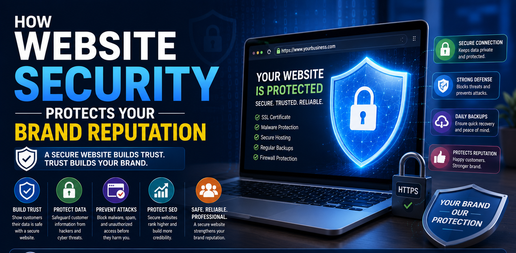 How Website Security Protects Your Brand Reputation