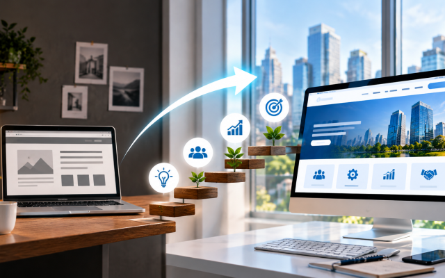 Why Growing Businesses Eventually Outgrow Their First Website
