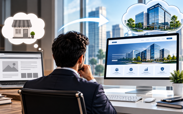 What Does Your Website Say About the Size of Your Business?
