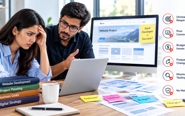 Why Website Projects Fail Even When the Developer Is Good